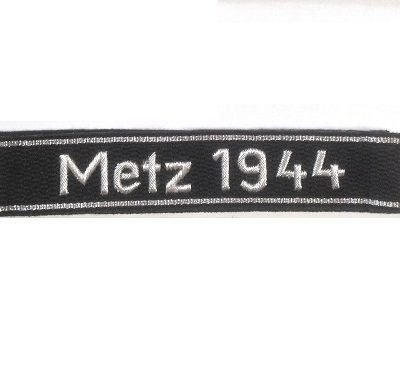 German Army Metz 1944 Officers Cuff Title