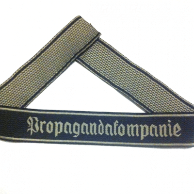 Waffen SS Propagandakompanie Cuff Title Bevo